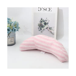 Car Seat Headrest Sleeping Head Support Children Nap Shoulder Belt Pad - pink