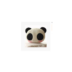 Headrest Pillow Breathable Comfortable PP Cotton Cute Panda Shape Car - MM eye headrest