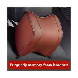 Car Pillow Headrest Neck Rest Head Support Cushion Car Breathable Memory - Headrest D