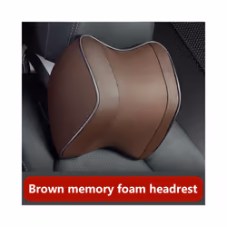 Car Pillow Headrest Neck Rest Head Support Cushion Car Breathable Memory - Headrest B