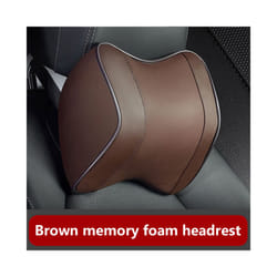 Car Pillow Headrest Neck Rest Head Support Cushion Car Breathable Memory - Headrest B