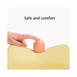Universal Car Seat pillow Memory Head Rest Automobile Headrest Pillow - 1pc Beige