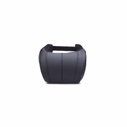 New Comfortable PU Leather Auto Car Neck Pillow Memory Foam Pillows Neck - black