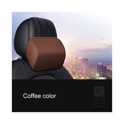 Car Neck Headrest Pillow Auto Car Seat Pillow Memory Foam Breathable Head - D