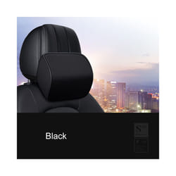 Car Neck Headrest Pillow Auto Car Seat Pillow Memory Foam Breathable Head - B