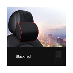 Car Neck Headrest Pillow Auto Car Seat Pillow Memory Foam Breathable Head - A