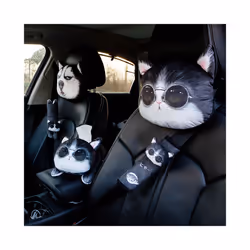 1PC Cartoon Cute Car Neck Pillow Headrest Neck Rest Support Cushion Neck - Neck Pillow 1