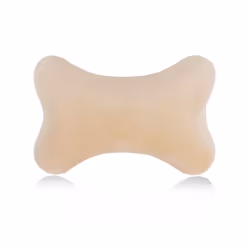 Car Neck Headrest Pillow Memory Foam Car Seat Neck Pillow Breathable Crystal - beige
