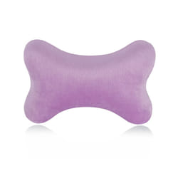Car Neck Headrest Pillow Memory Foam Car Seat Neck Pillow Breathable Crystal - A purple