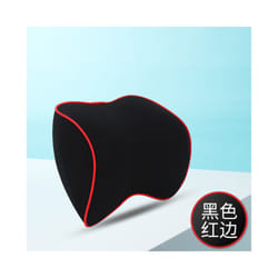 Car Accessories Travel Pillow Headrest Interior Cute Supplies Accessory - black