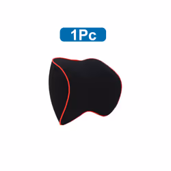 Breathable Car Seat Headrest Neck Pillow Auto Car Seat Pillow Memory Foam - 1 Pc Type A