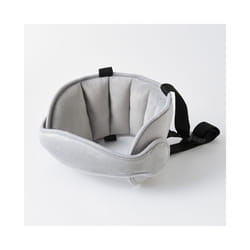 Baby Kids Adjustable Safety Car Seat pillow Head Support Fixed Soft Sleeping - gray