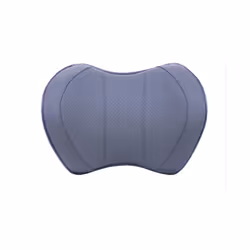 Car Headrest Neck Pillow For Seat Chair In Auto Memory Foam Cotton Cushion - PU gray Neck