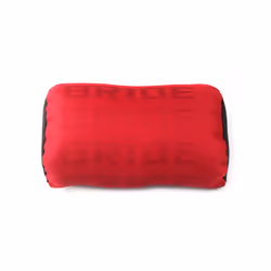 JDM Style BRIDE Soft Car Pillow Seat Support Decor Headrest Backrest Seat - red