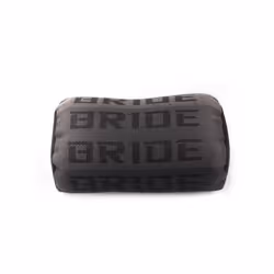 JDM Style BRIDE Soft Car Pillow Seat Support Decor Headrest Backrest Seat - grey