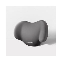 Memory Cotton Car Neck Headrest Pillow Car Accessories Cushion Auto Seat - grey pillow