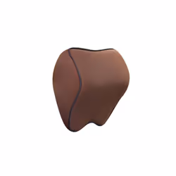 Car Headrest Pillow Auto Memory Foam Car Neck Pillow Seat Head Support - Light Brown