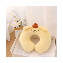 Car Neck Pillow Cute Anime Character Neck Supporter Cartoon Character - E