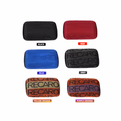 -Universal 1 Piece Soft Pillow JDM Style BRIDE Neck Pillow Fabric Gradation - R purple Orange