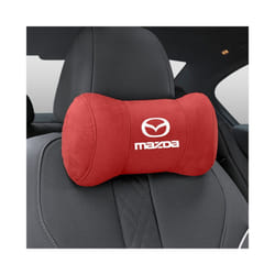 Car Seat Headrest Pillow Neck Support Protector Cushion For Mazda 6 3 - Red