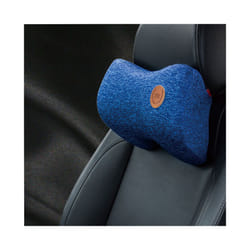 Universal  Car Neck Pillow Adjustable Headrest For Office Chair Cushion - 1Headrest Blue