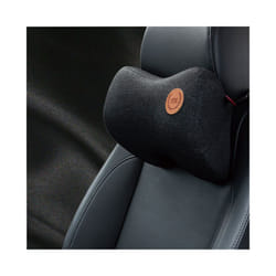 Universal  Car Neck Pillow Adjustable Headrest For Office Chair Cushion - 1Headrest Black