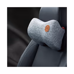 Universal Car Neck Pillow Adjustable Headrest For Office Chair Cushion - 1Headrest Grey