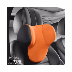 Memory Cotton Neck Pillow Car Seat Pillow Support Auto Lumbar Cushion - 1pcs E Neck Pillow