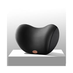Car Pillow Headrest Neck Pillow  Memory Foam Cervical Lumbar Support Car - headrest black