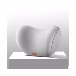 Car Pillow Headrest Neck Pillow  Memory Foam Cervical Lumbar Support Car - headrest  gray
