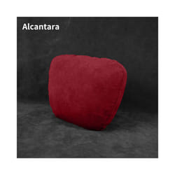 for Mercedes-Benz Maybach car Alcantara headrest car neck pillow pillow - 1 big red