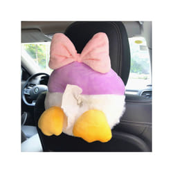 Car accessories Headrest Neck Pillow Creative Cartoon Seat Pillow Car - tissue cover P