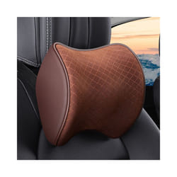 Car Neck Headrest Pillow Cushion Auto Seat Head Support Protector Automobiles - 1pcs brown neck