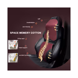 Car Headrest Neck Pillow Head Restraint 3D Memory Foam Auto Travel Back - Grey Lumbar