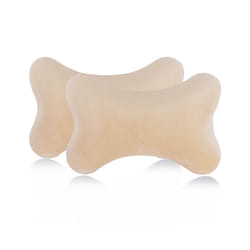 Car Neck Headrest Pillow Memory Foam Car Seat Neck Pillow Breathable Crystal - beige2