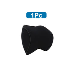 Breathable Car Seat Headrest Neck Pillow Auto Car Seat Pillow Memory Foam - 1 Pcs black