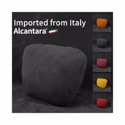 for Mercedes-Benz Maybach car Alcantara headrest car neck pillow pillow - 1 orange