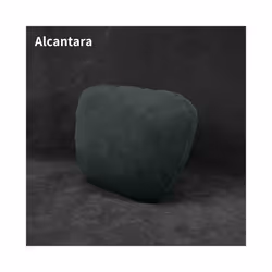 for Mercedes-Benz Maybach car Alcantara headrest car neck pillow pillow - 1 green