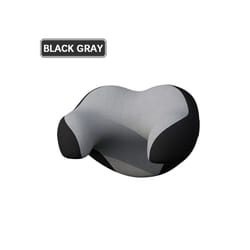 Headrest Pillow for Car Seat Memory Foam Neck Support Pillow for Neck - C