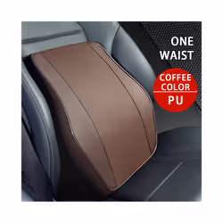 Car Neck Headrest Pillow Rest Head Support Cushion Car Breathable Memory - 1pcs brown waist