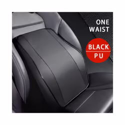 Car Neck Headrest Pillow Rest Head Support Cushion Car Breathable Memory - 1pcs black waist