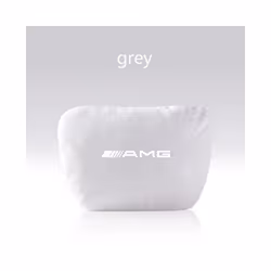 Car Headrest Neck Support Seat Soft Neck Pillow for Mercedes-Benz - 1Pcs Gray