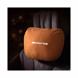 Car Headrest Neck Support Seat Soft Neck Pillow for Mercedes-Benz - 1Pcs Gray