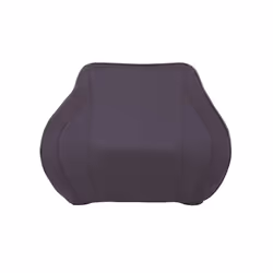 Car Seat Head Neck Rest Massage Auto Pillow Space Memory Neck Headrest - PU Coffee Back