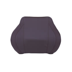 Car Seat Head Neck Rest Massage Auto Pillow Space Memory Neck Headrest - PU Coffee Back