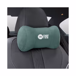 Car Seat Headrest Pillow Neck Support Protector Cushion For FIAT Abarth - Green