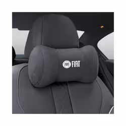 Car Seat Headrest Pillow Neck Support Protector Cushion For FIAT Abarth - Black