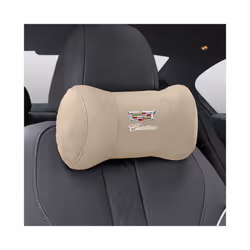 Car Seat Headrest Pillow Neck Support Protector Cushion For Cadillac Escalade - Beige