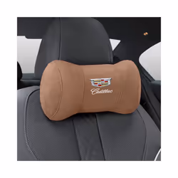 Car Seat Headrest Pillow Neck Support Protector Cushion For Cadillac Escalade - Brown