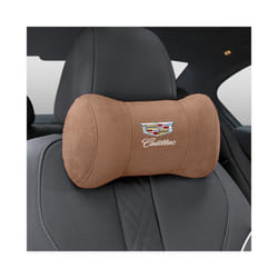 Car Seat Headrest Pillow Neck Support Protector Cushion For Cadillac Escalade - Brown